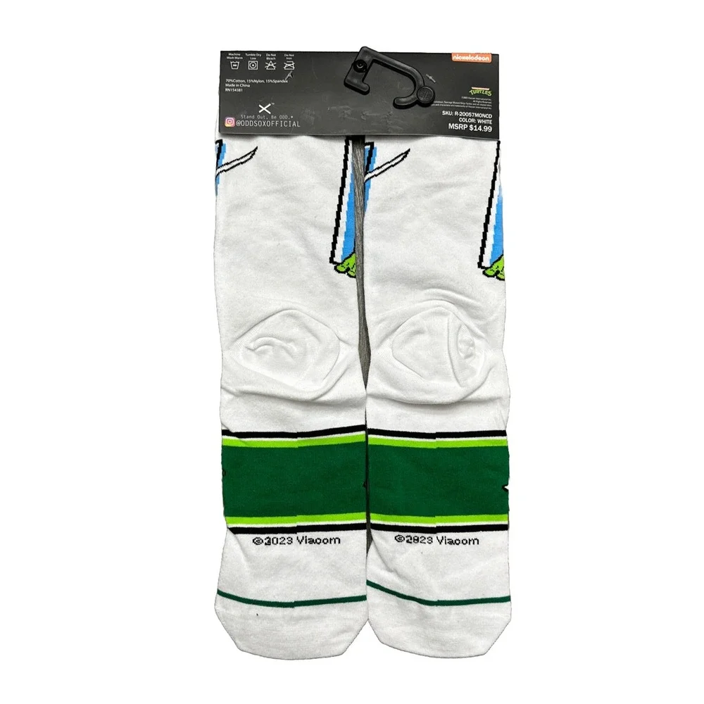 Odd Sox TMNT & Ghostbusters Men Crew Socks - Size 6-13 (Lot of 2)
